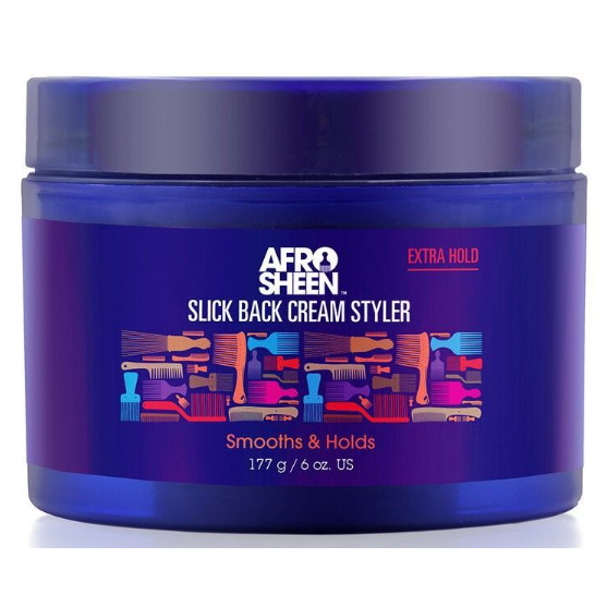 Afro Sheen Slick Back Cream Styler 6 uncji