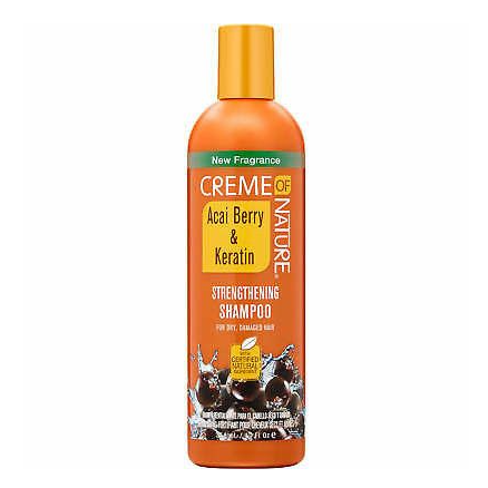Creme of Nature Acai Berry & Keratin Wzmocnienie szamponu 12 uncji