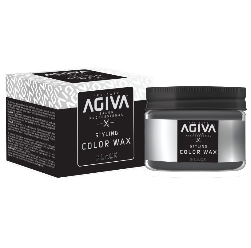 Agela Hair Styliing Color Wax Black 120ml
