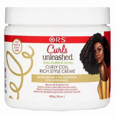 Ors Curls Unleashed Shea Butter and Honey Curly Cewki Rich Cream (Curl Defining Crème) 16 uncji