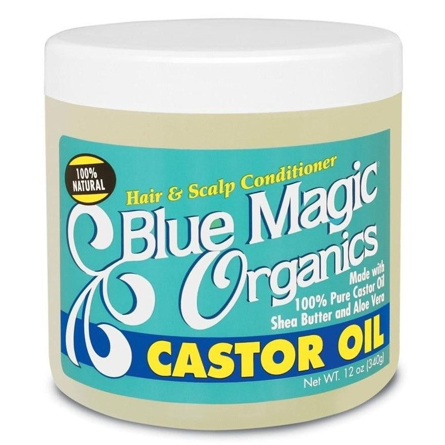 Blue Magic Organics Castor Oil 340 G.