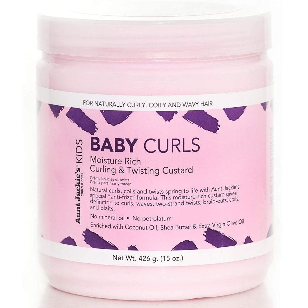 Ciocia Jackie's Curls & Cewki Dziewczyny Baby Girl Curls Curling & Thinging Custard 426gr