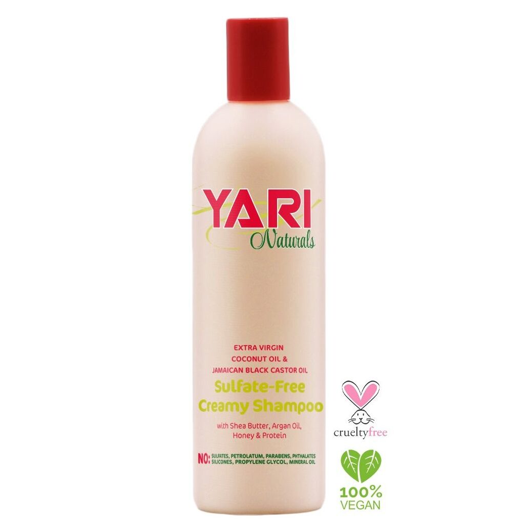Kremowy szampon bez siarczanu Yari Naturals 375 ml